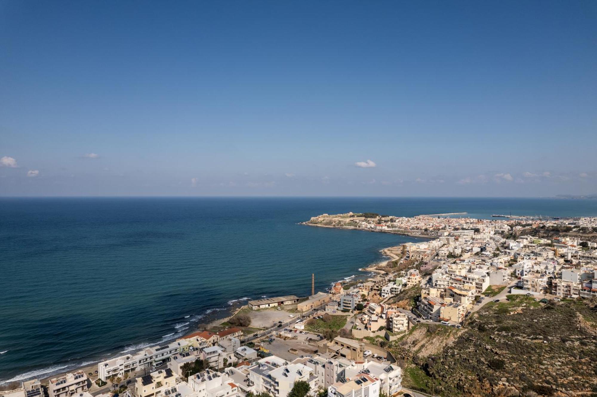 Secret View Apartment, With Private Jacuzzi Rethymno Exteriér fotografie